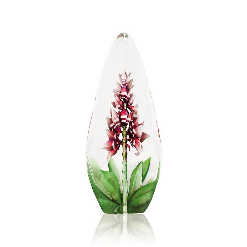 Floral Orchid red by Mats Jonasson for Maleras, Sweden