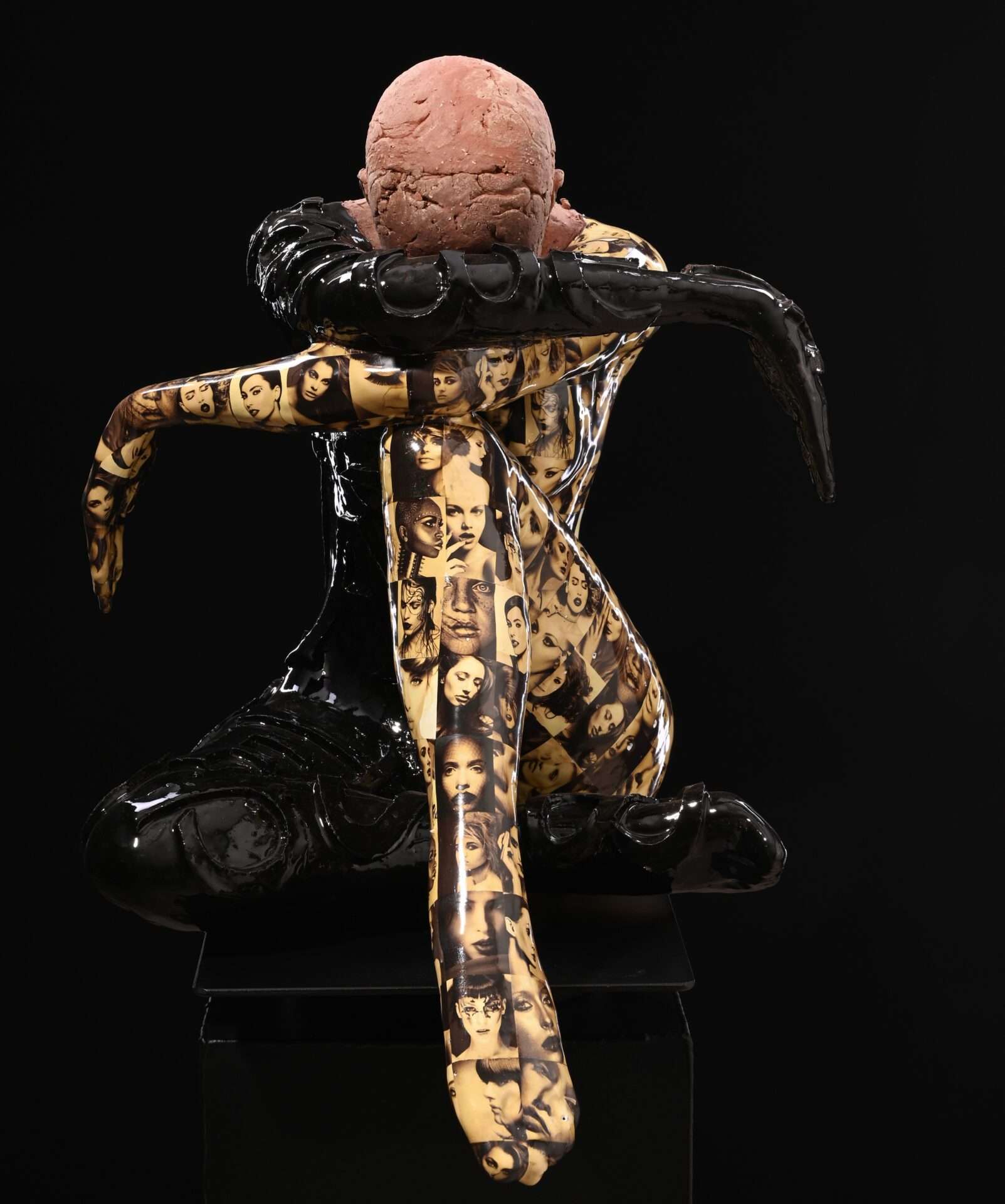 Mark Zyga -I miss you ceramic sculpture limited edition.