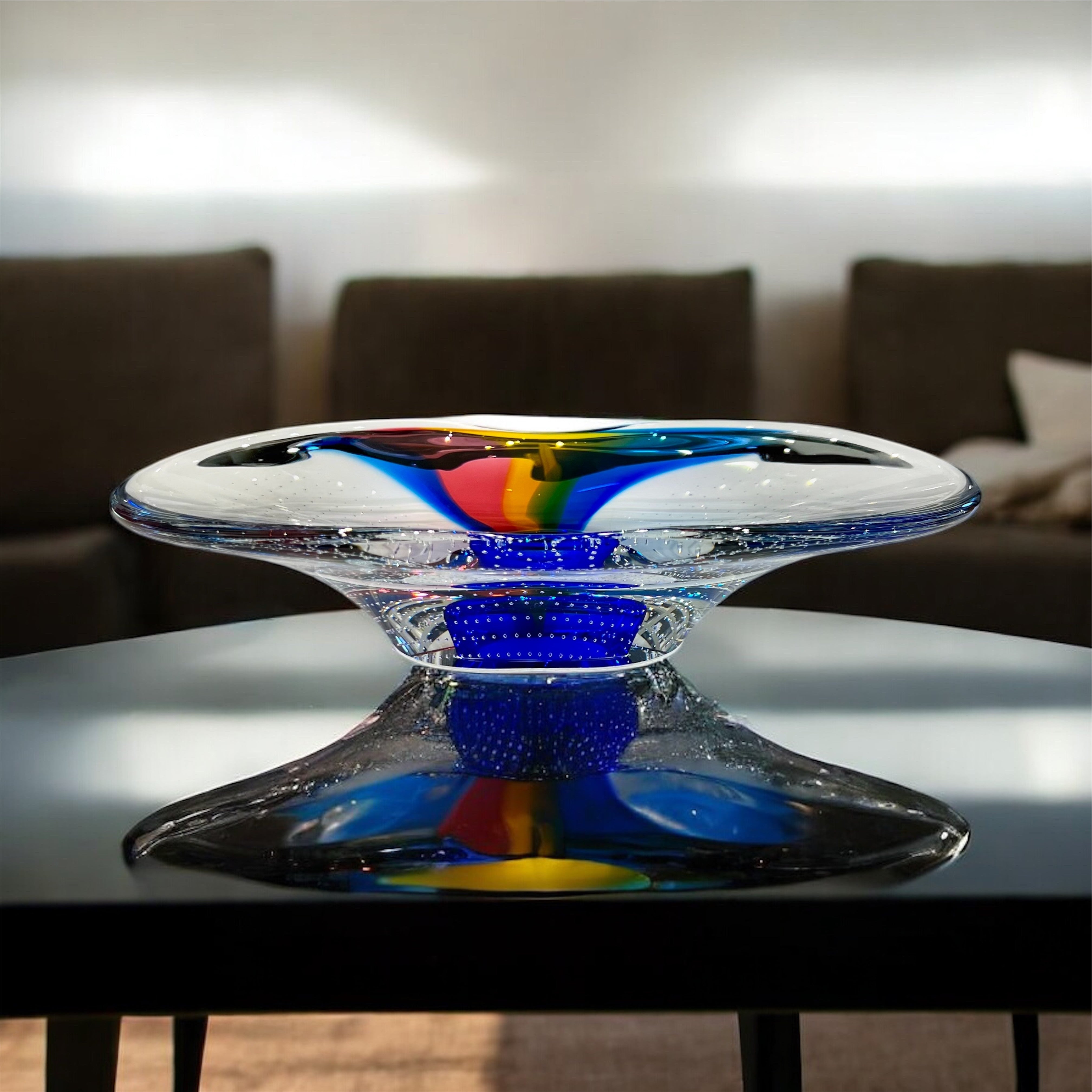 Kosta Boda Rainbow dish Lim. edition