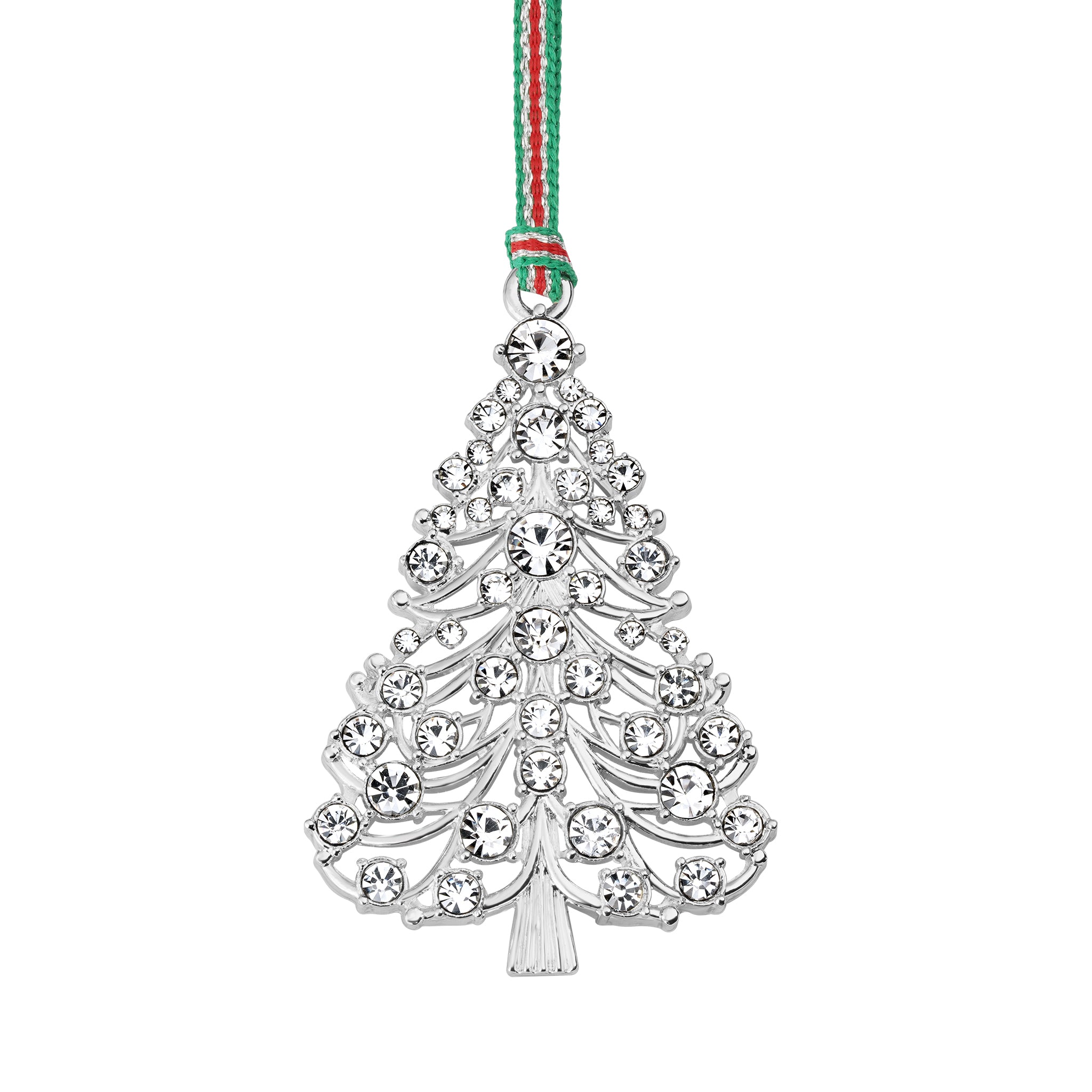 Christmas tree with clear stones decoration - NEW