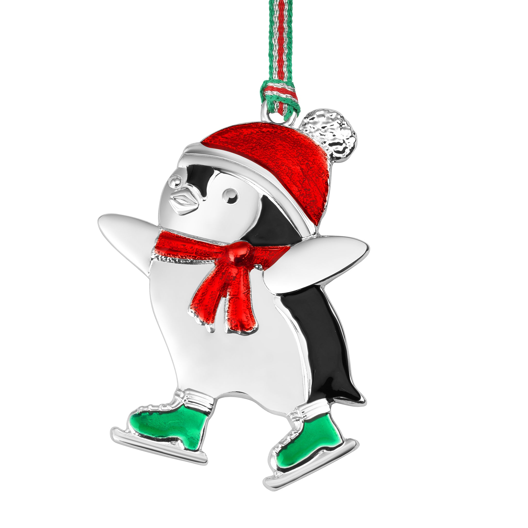 Christmas Penguin with boots tree decoration - NEW