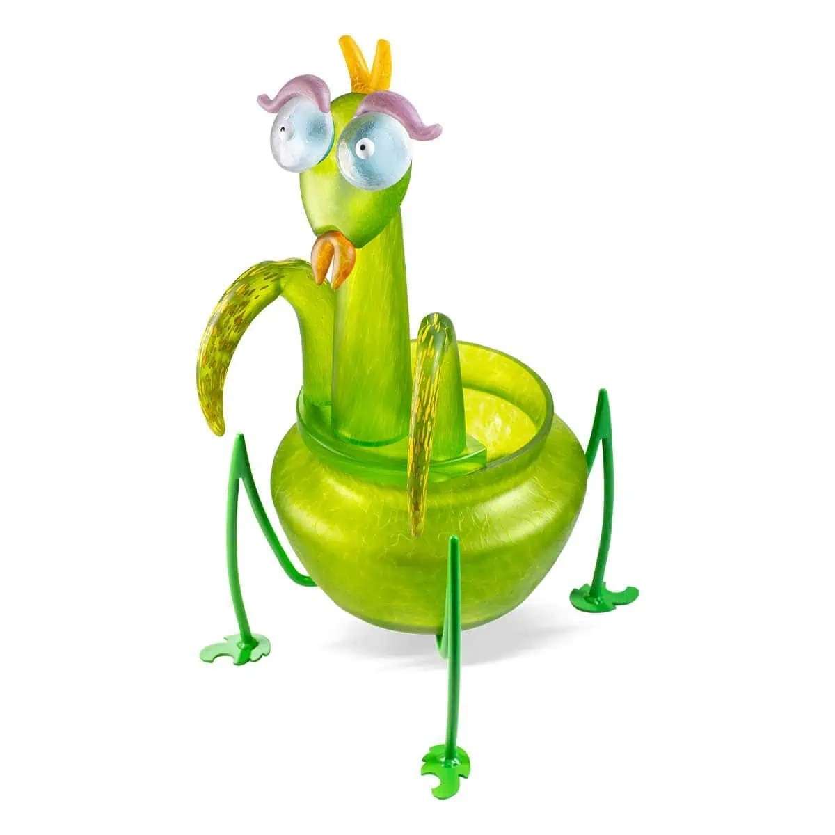 Borowski glass Miss Mantis designer bowl