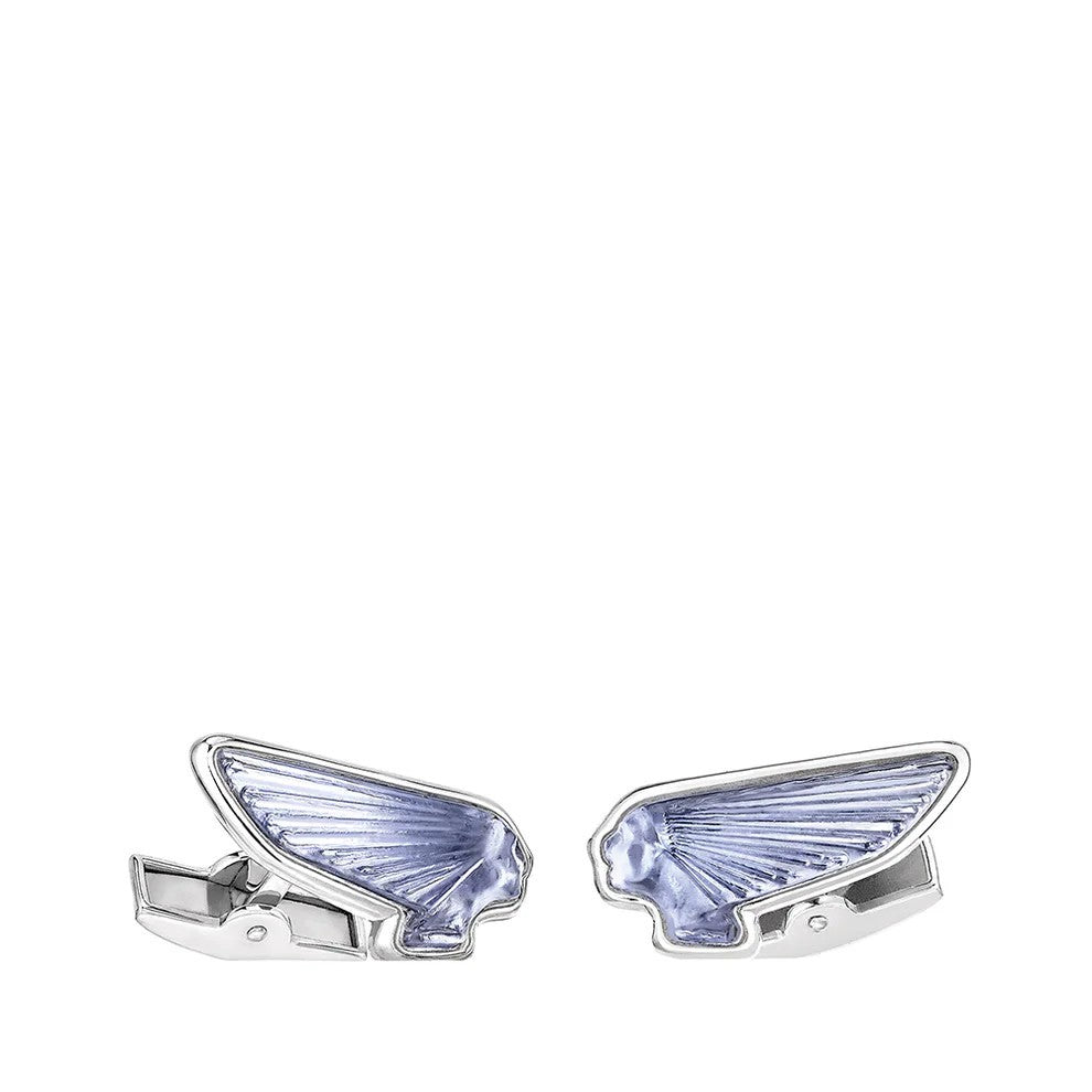 Lalique Victoire Mascottes cufflinks