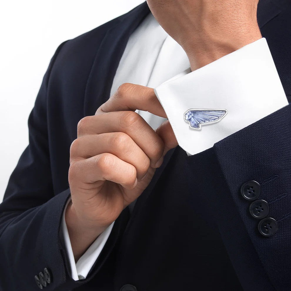 Victoire Mascottes cufflinks - blue