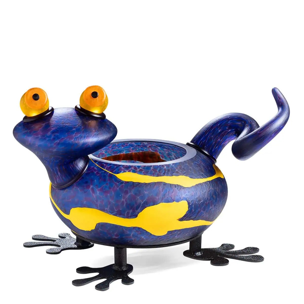 Borowski Glass Monty - The Salamander blue