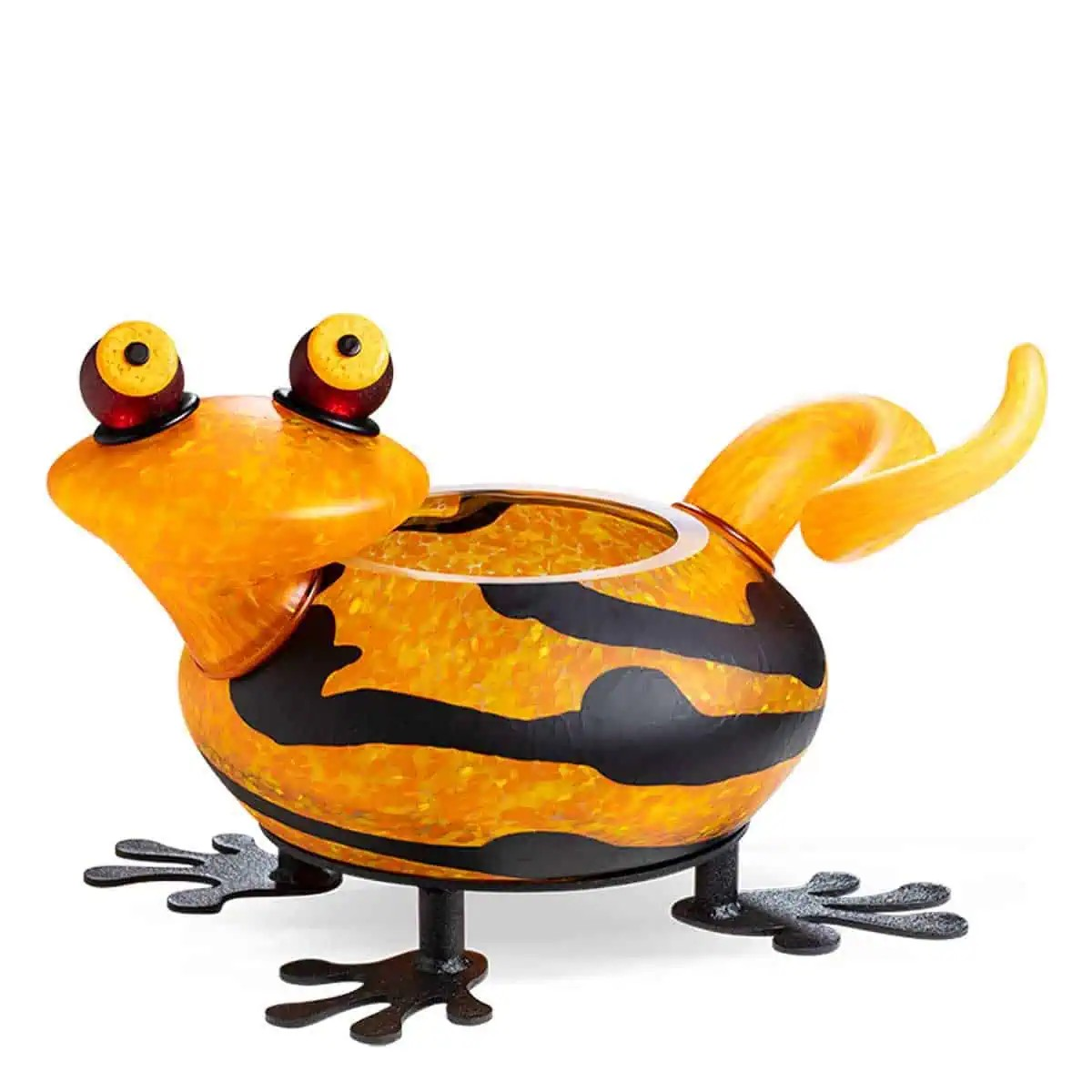 Borowski Glass Monty - The Salamander orange