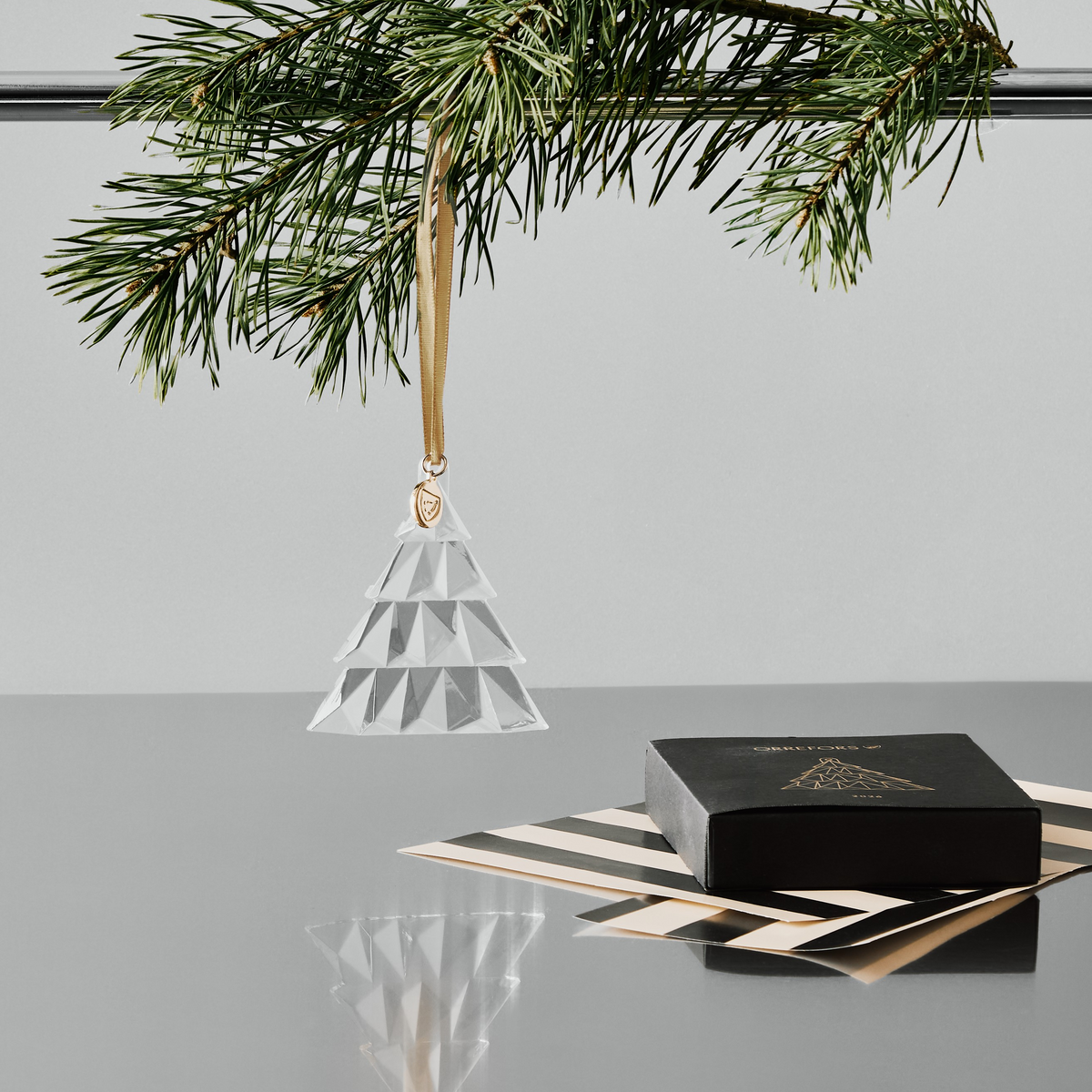 Orrefors Annual ornament Pine Tree 2026