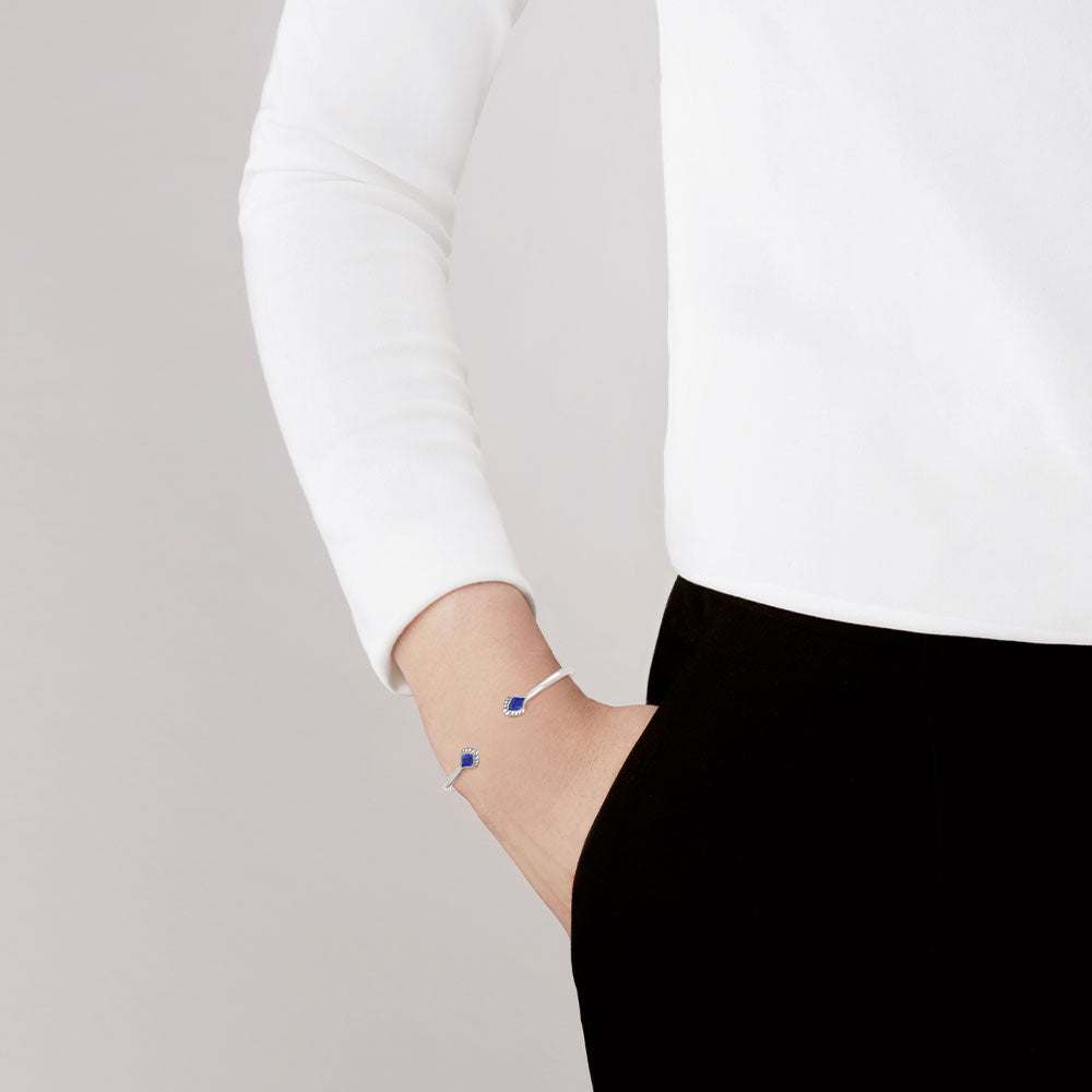 Paon Flexible Bangle - Lalique