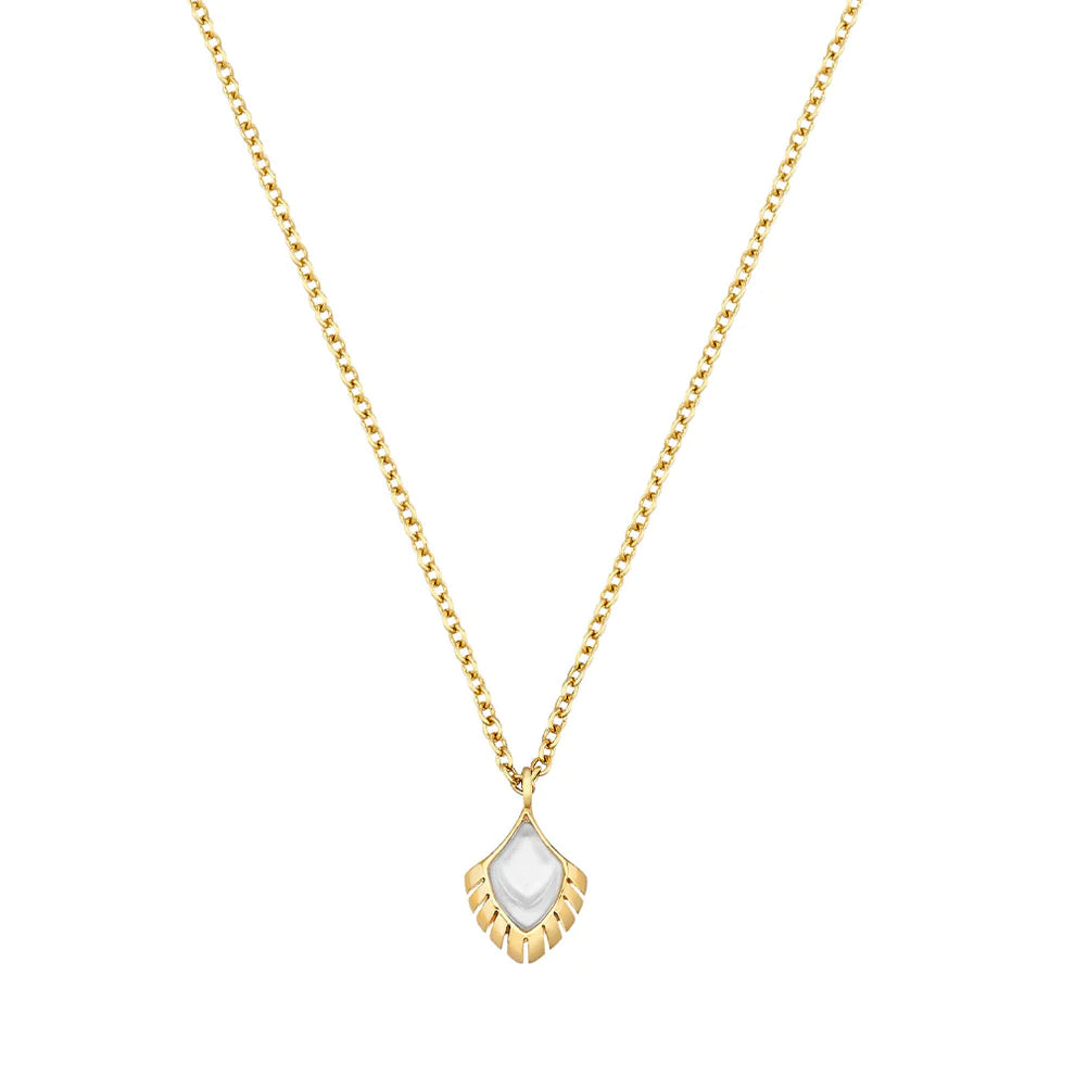 Paon pendant - gold plated - Lalique