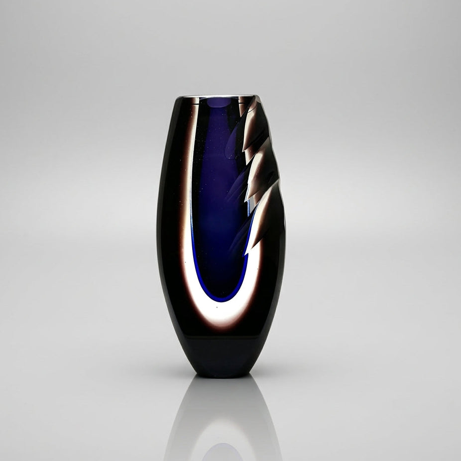 Dune purple vase