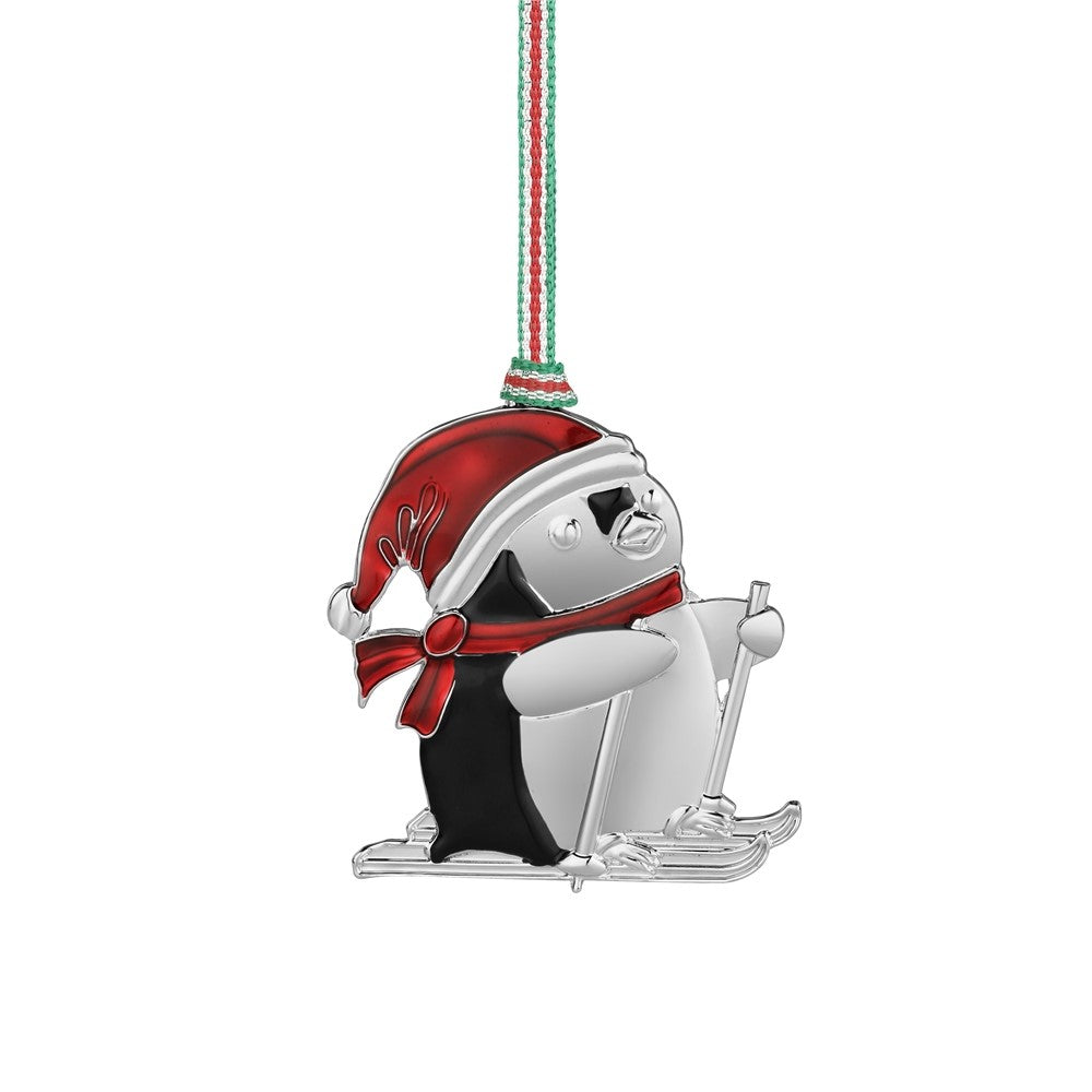 Newbridge Penguin with Red Hat Christmas Tree Decoration LS210