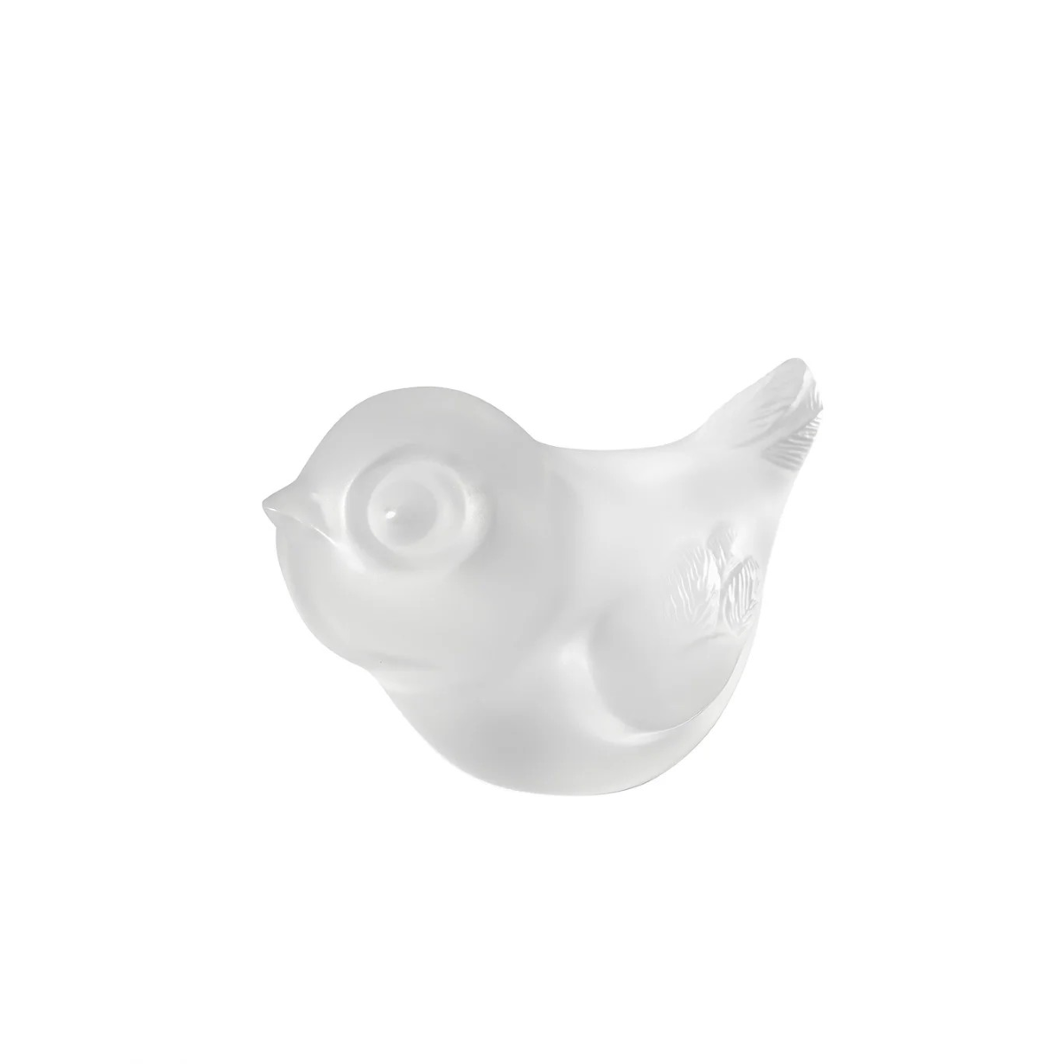 Lalique Piou Piou head up sculpture - NEW