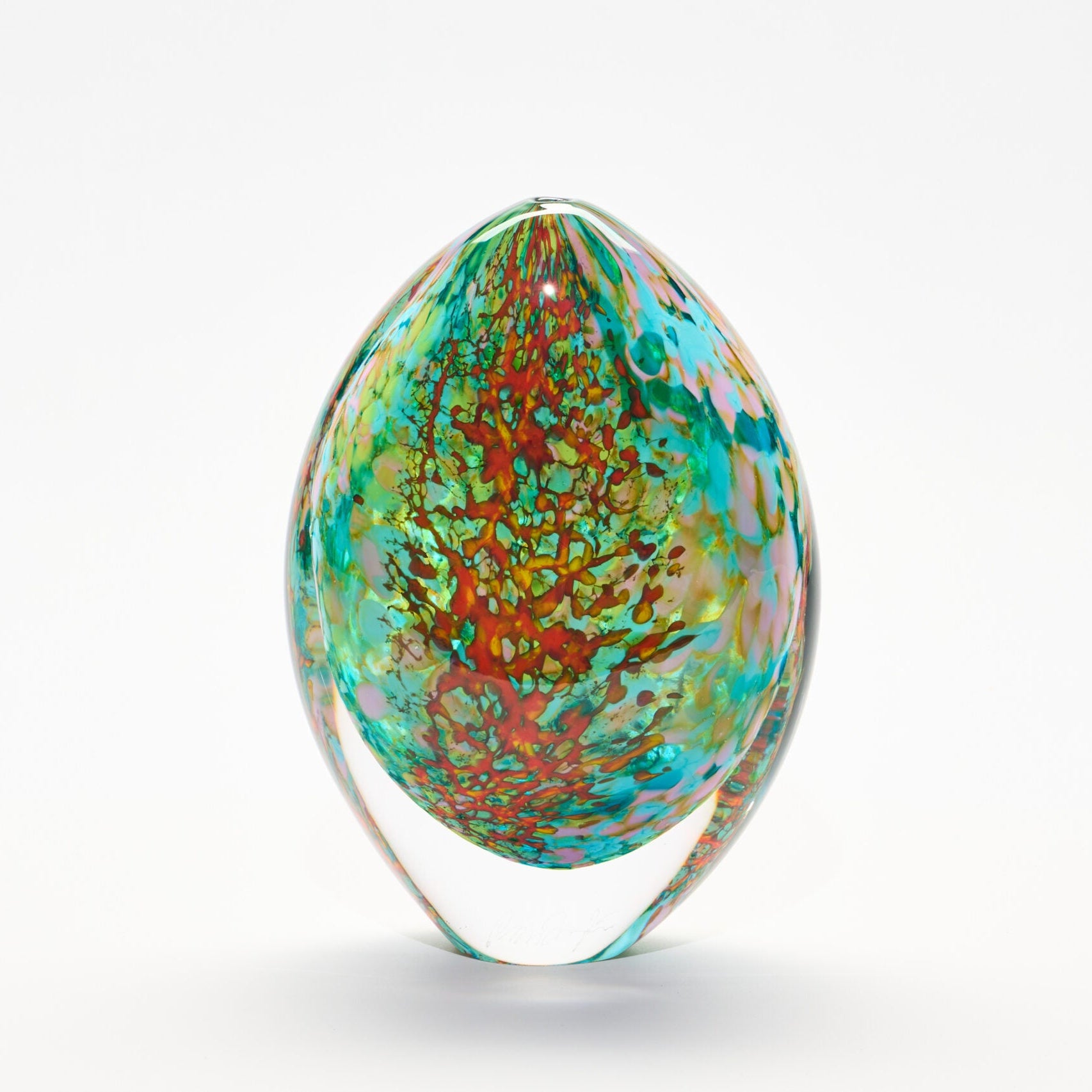 Peter Layton's Reef Stoneform glass object lg. G-R48