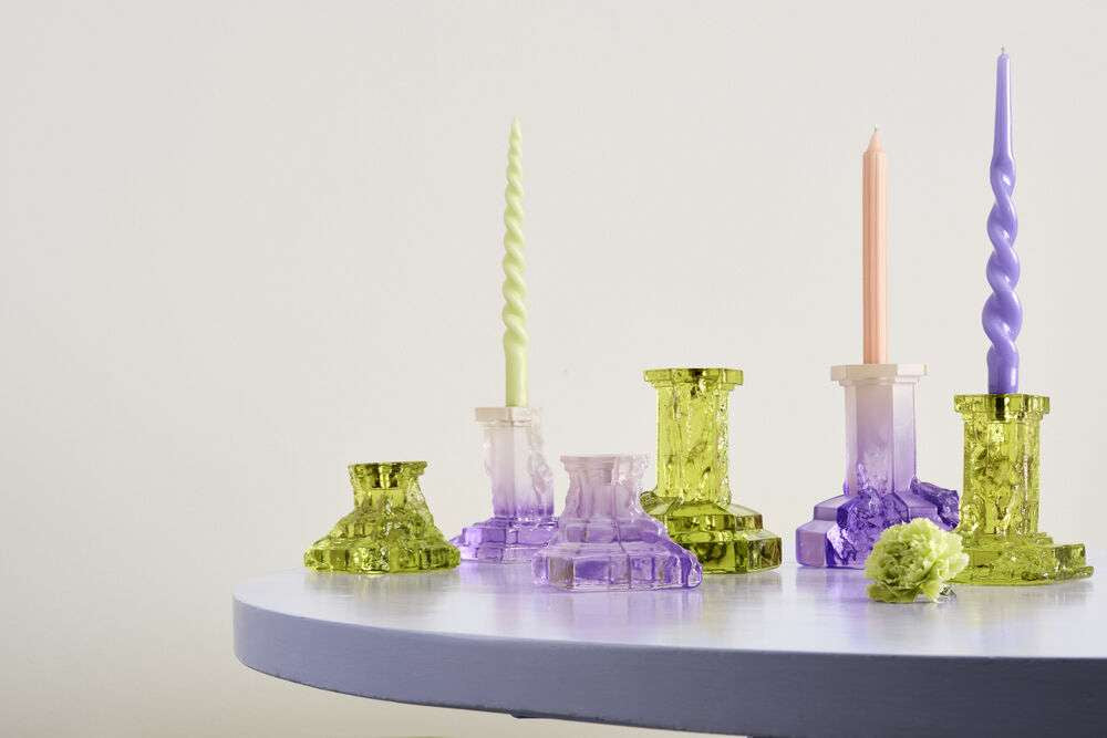 Rocky Baroque candlestick -kryptonite