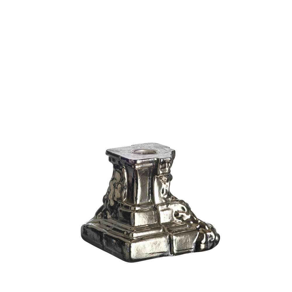 Kosta Boda Rocky Baroque Candlestick Glossy glaze