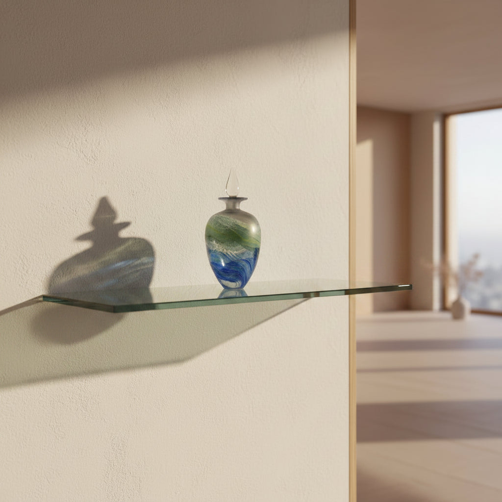 Thomas Petit Sea Shore Grey Skies - perfume bottle round