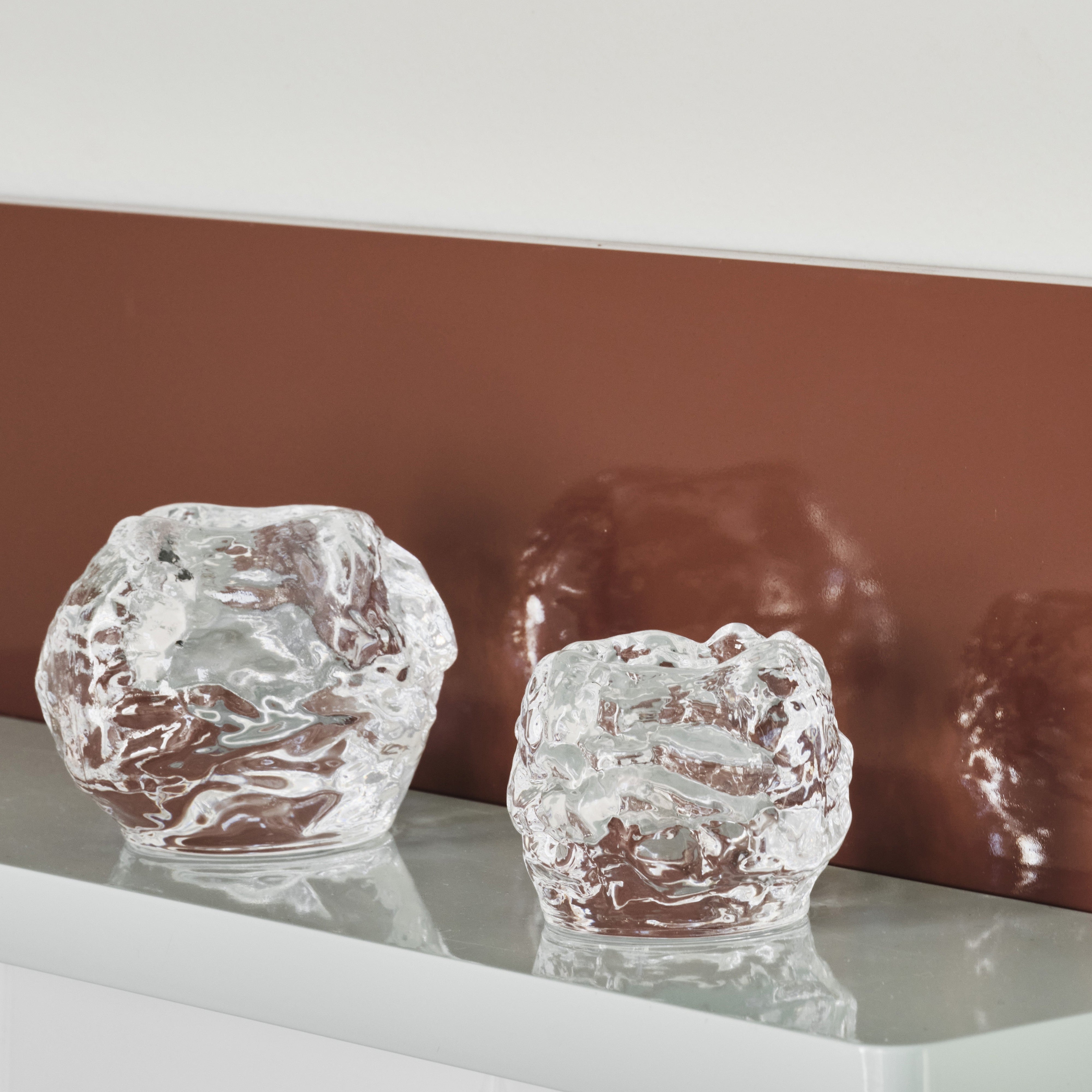Kosta Boda Snowball Tea Light (M) | Pyramid Glass