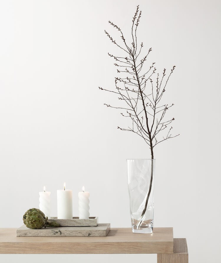 Orrefors Squeeze Clear Vase Large