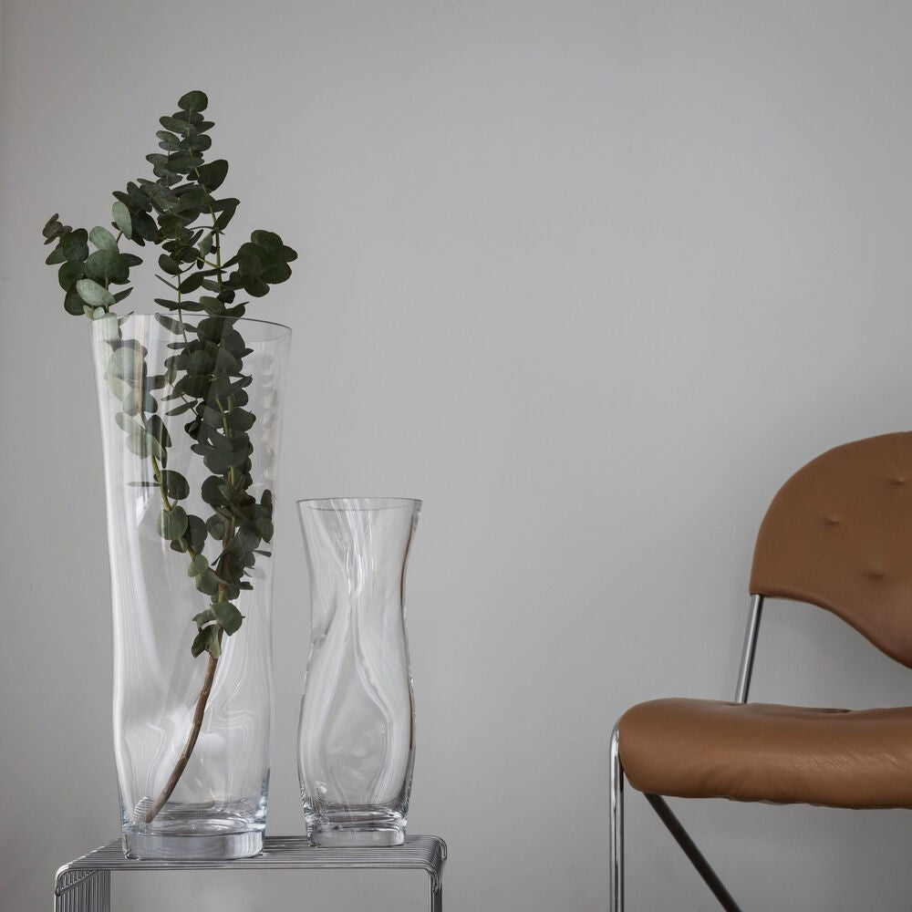 Orrefors Squeeze Clear Vase XL