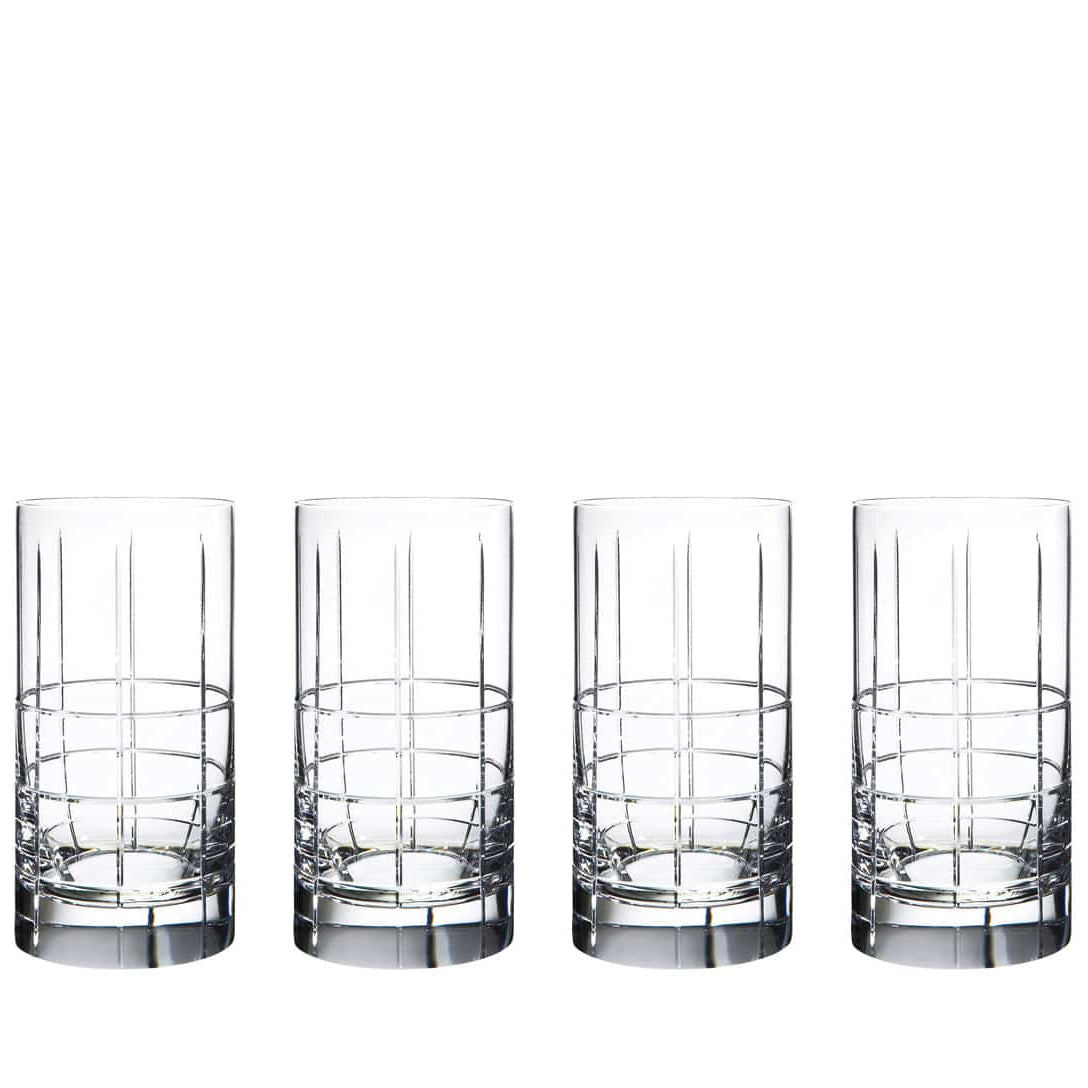 Orrefors Street highball set of four