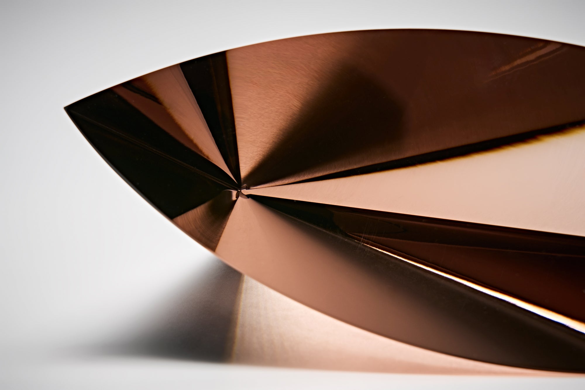 Czech Art Glass - Copper Small Seed sculpture