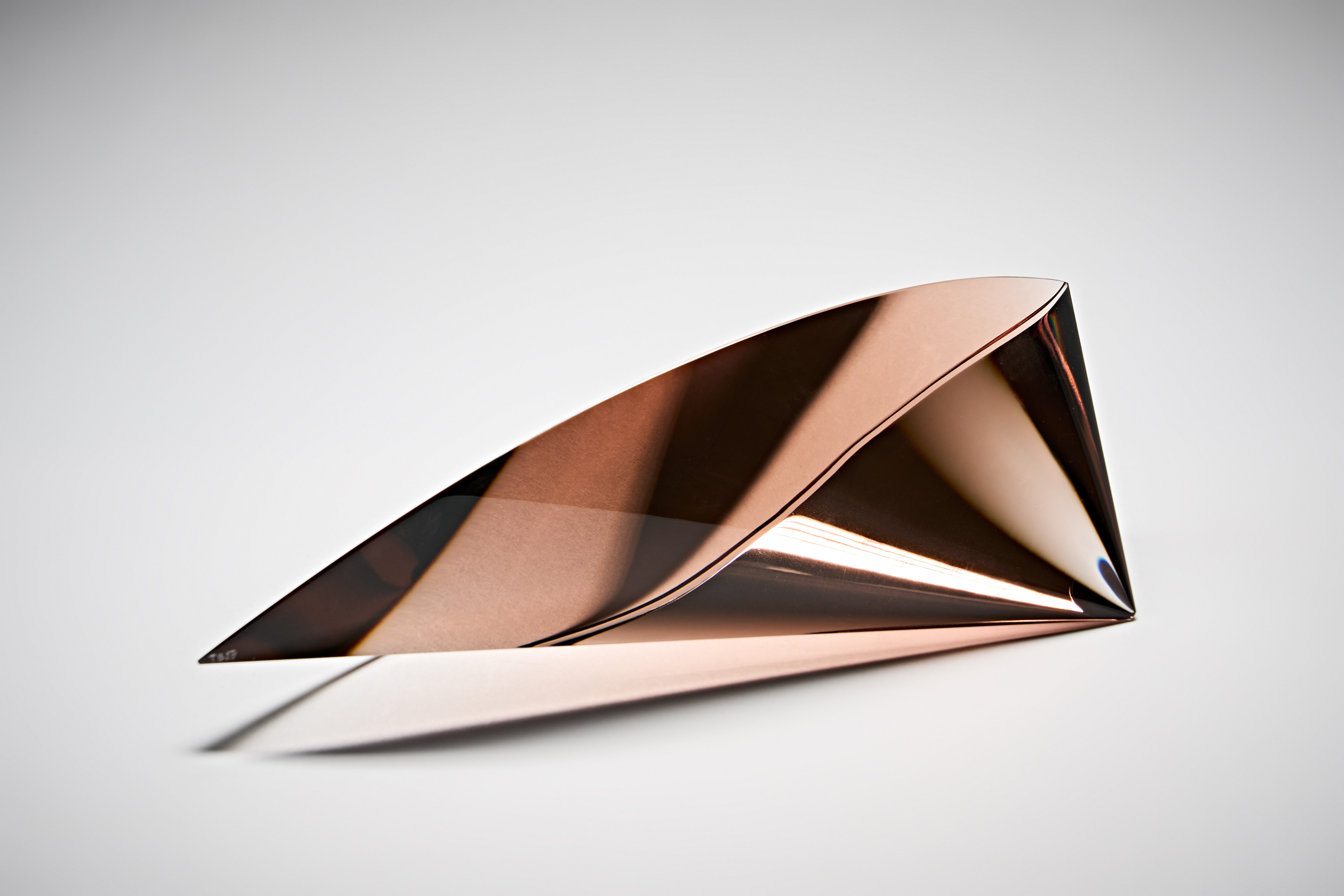 Czech Art Glass - Copper Small Seed sculpture