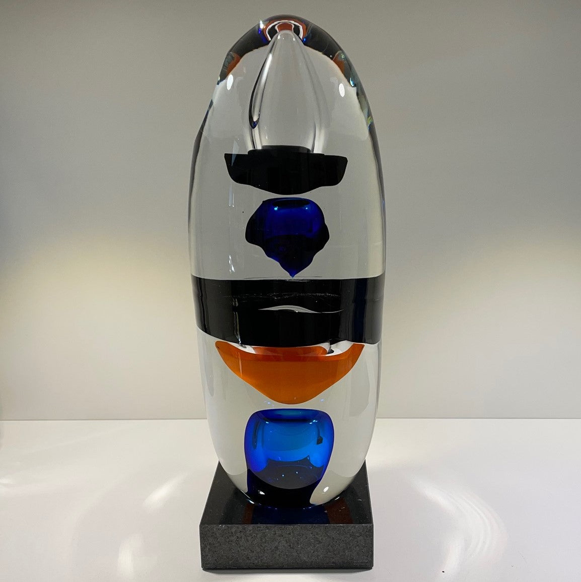 Tantra Unique glass sculpture by Goran Warff