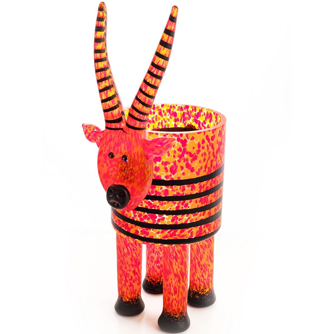 Antilope Vase amber