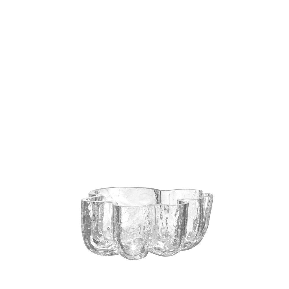 Crackle Bowl low clear