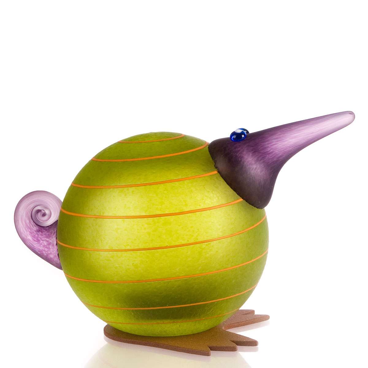Kiwi paperweight lime green