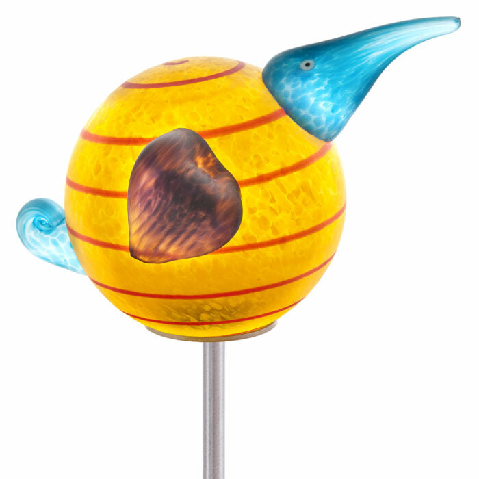 Borowski Kiwi on stick yellow outdoor object