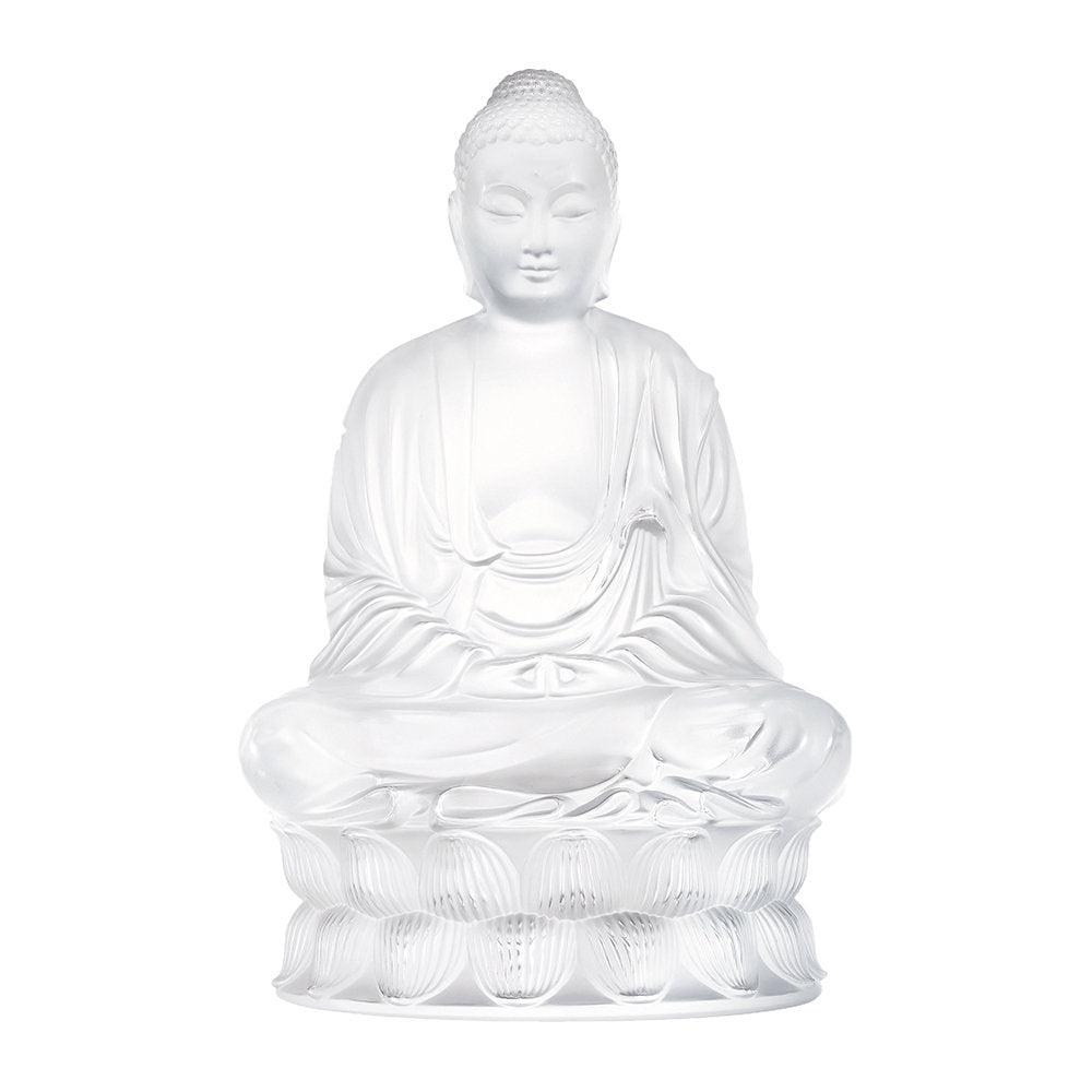 Buddha in glass by Lalique