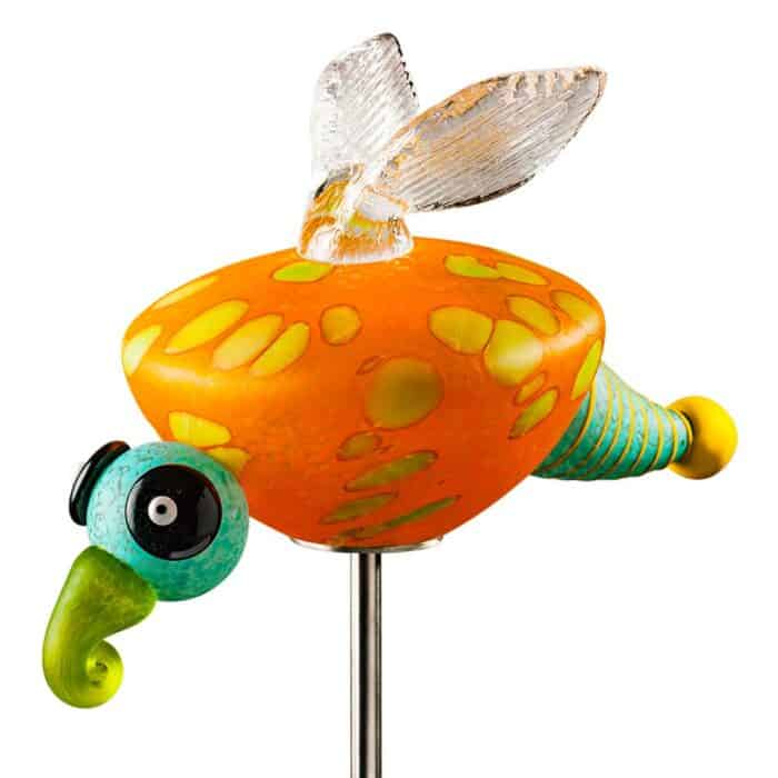 Borowski Lucy on stick -orange