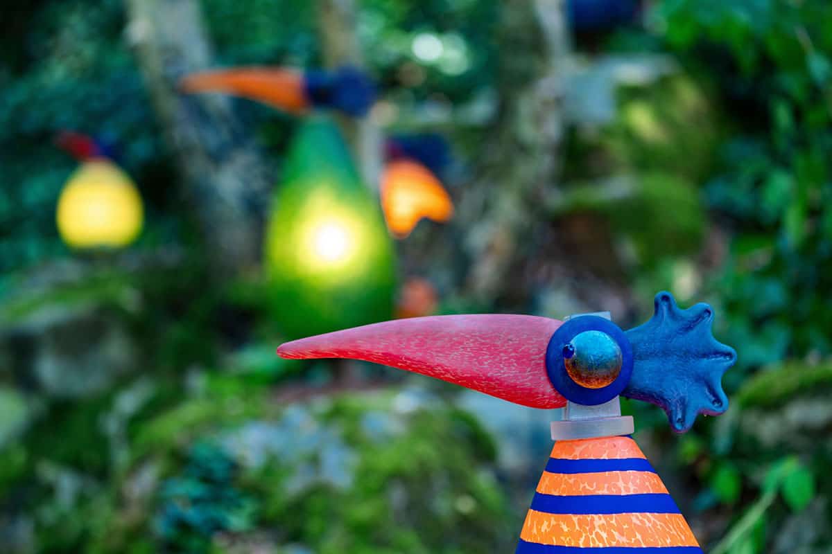 Gonzo big orange-blue LAMP