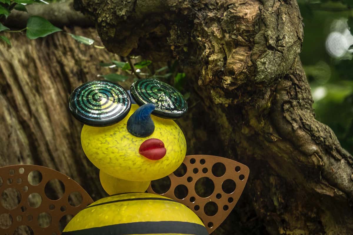 Borowski Glass Suzy Bee Yellow - Lamp