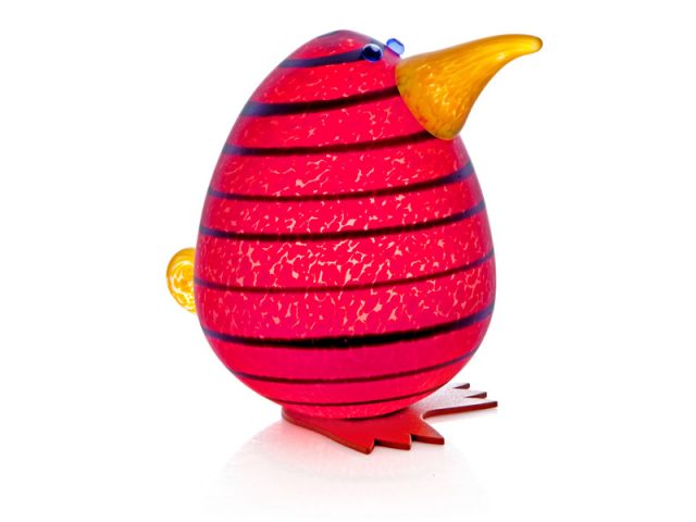 Borowski Kiwi egg glass sculpture