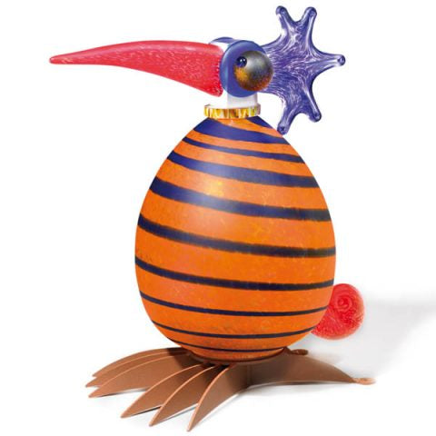 Borowski Gonzo Fat orange lamp