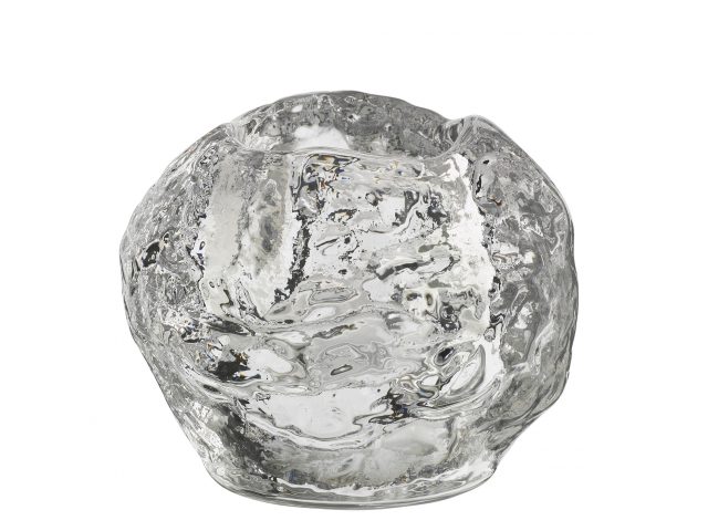Snowball tea light glass
