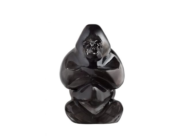 Kosta Boda Gabba Gabba glass gorilla