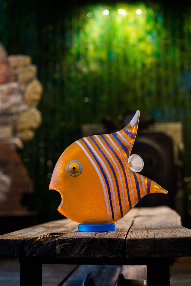 Angelfish orange lg.