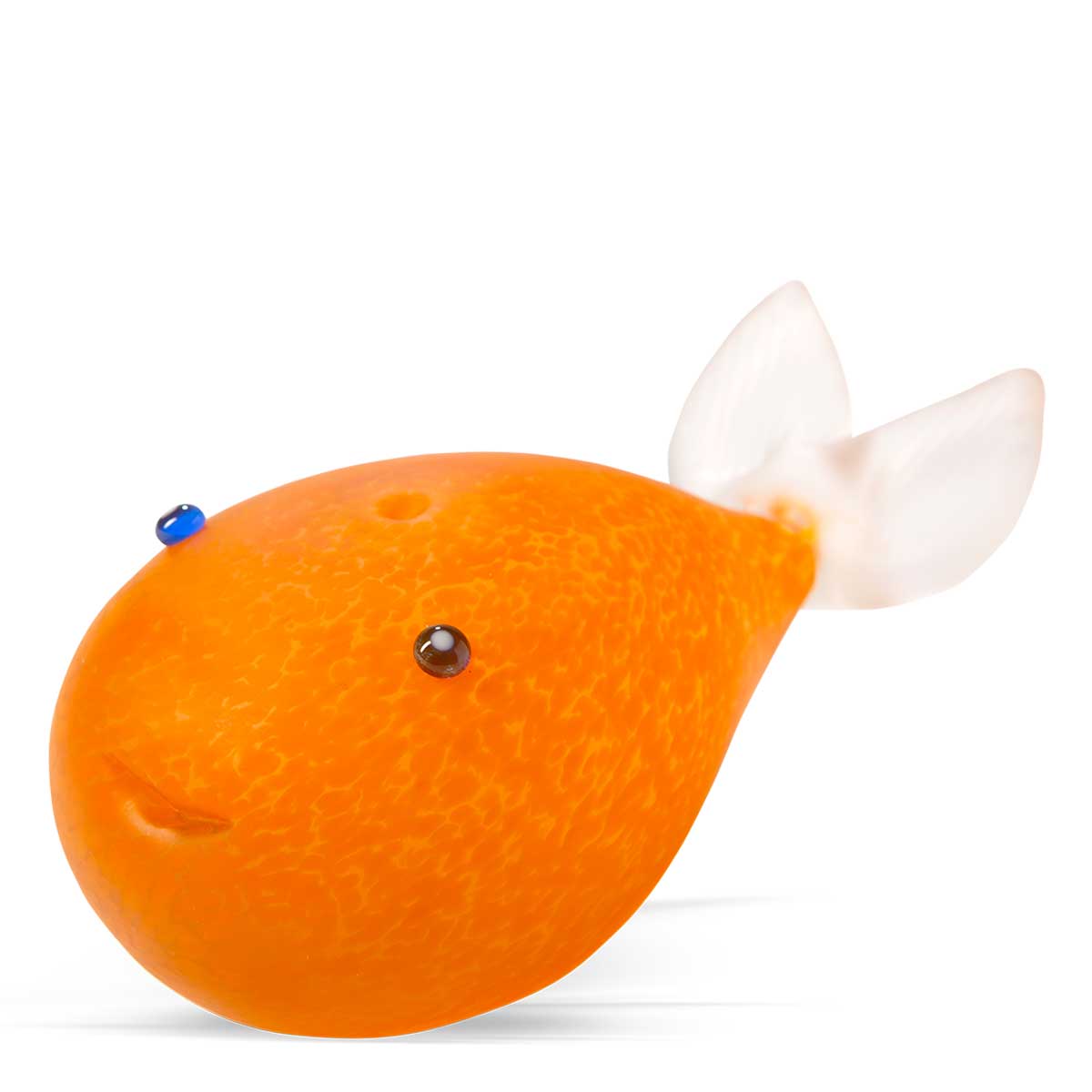 Borowski Simon orange fish paperweight